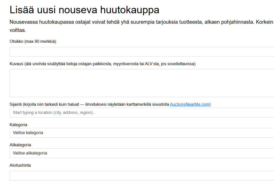 Hey, there's still this bug. If something goes wrong with the prices, the form clears and you have to start over. This problem is on many pages and it's really frustrating. For example, if there's a lot of text and then after an error it's gone....