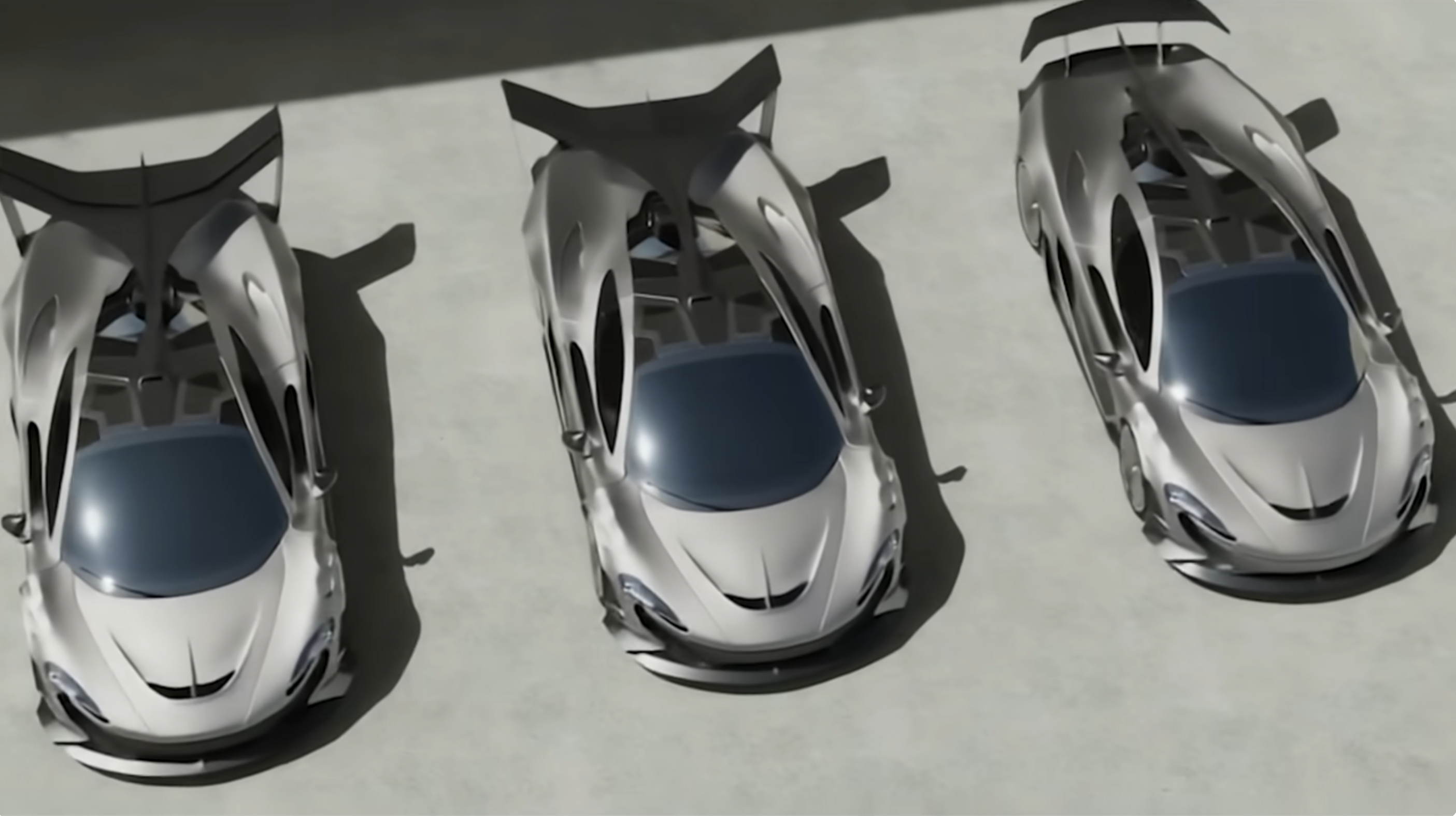 All three different designs together.