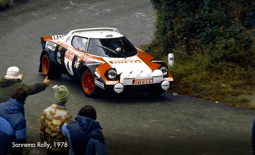 Lancia Stratos Rally Car