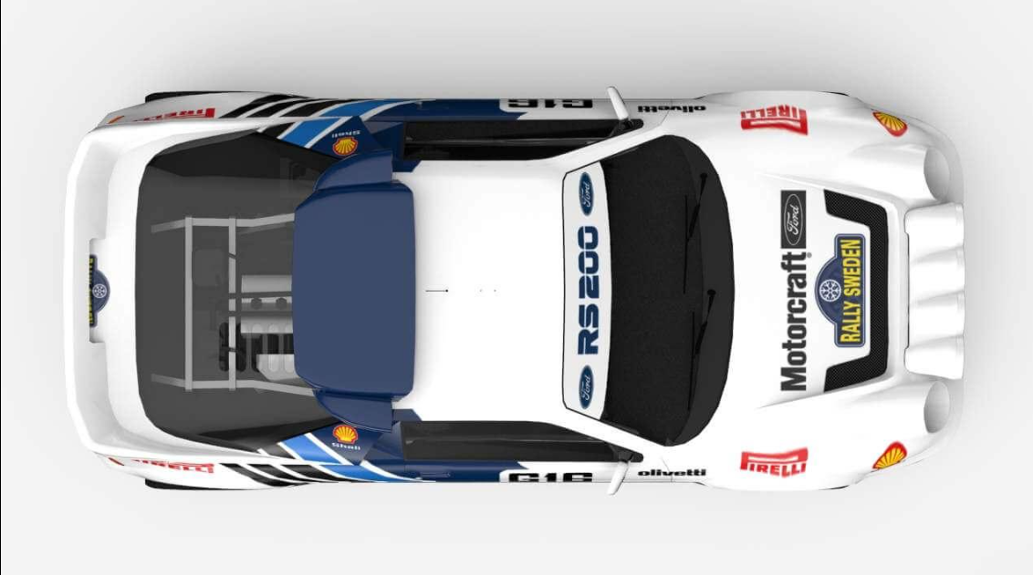 Ford RS200 Group B (3d Module Image)