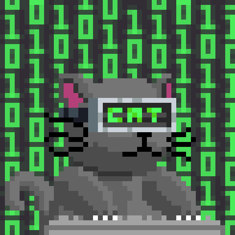A.I. Cat stealing your binary image data.