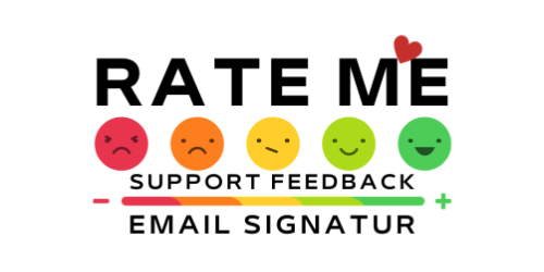 Rate Me - Email-Signatur Bewertungssystem