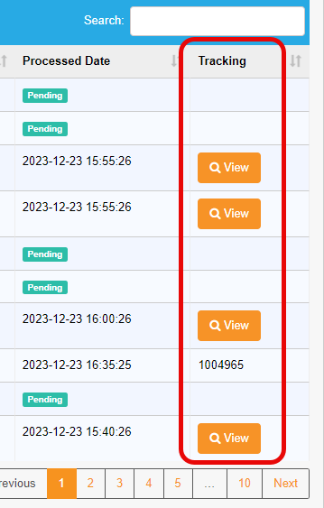 The tracking feature is available in the User/Business back office&nbsp; campaign tool