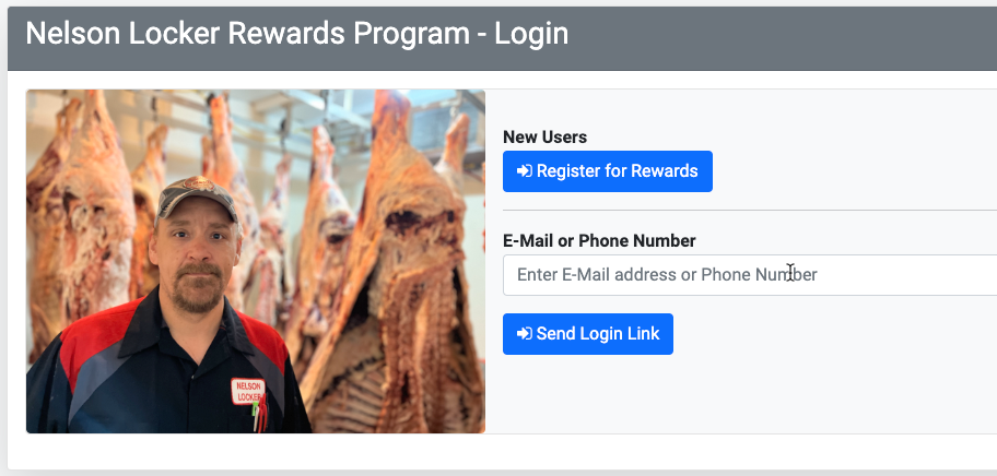 Customers can scan the QR code to automatically log back into their rewards area even after they log out of the system.