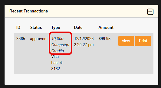 Available in the back office -&gt; Settings -&gt; Billing tab